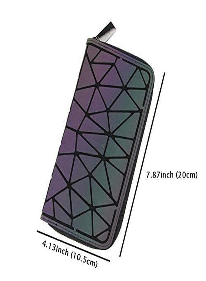 STARFLYER Geometric Luminous Purses And Handbags For Women Holographic Reflective Crossbody Bags Wallet, Multicolor. - Image 2